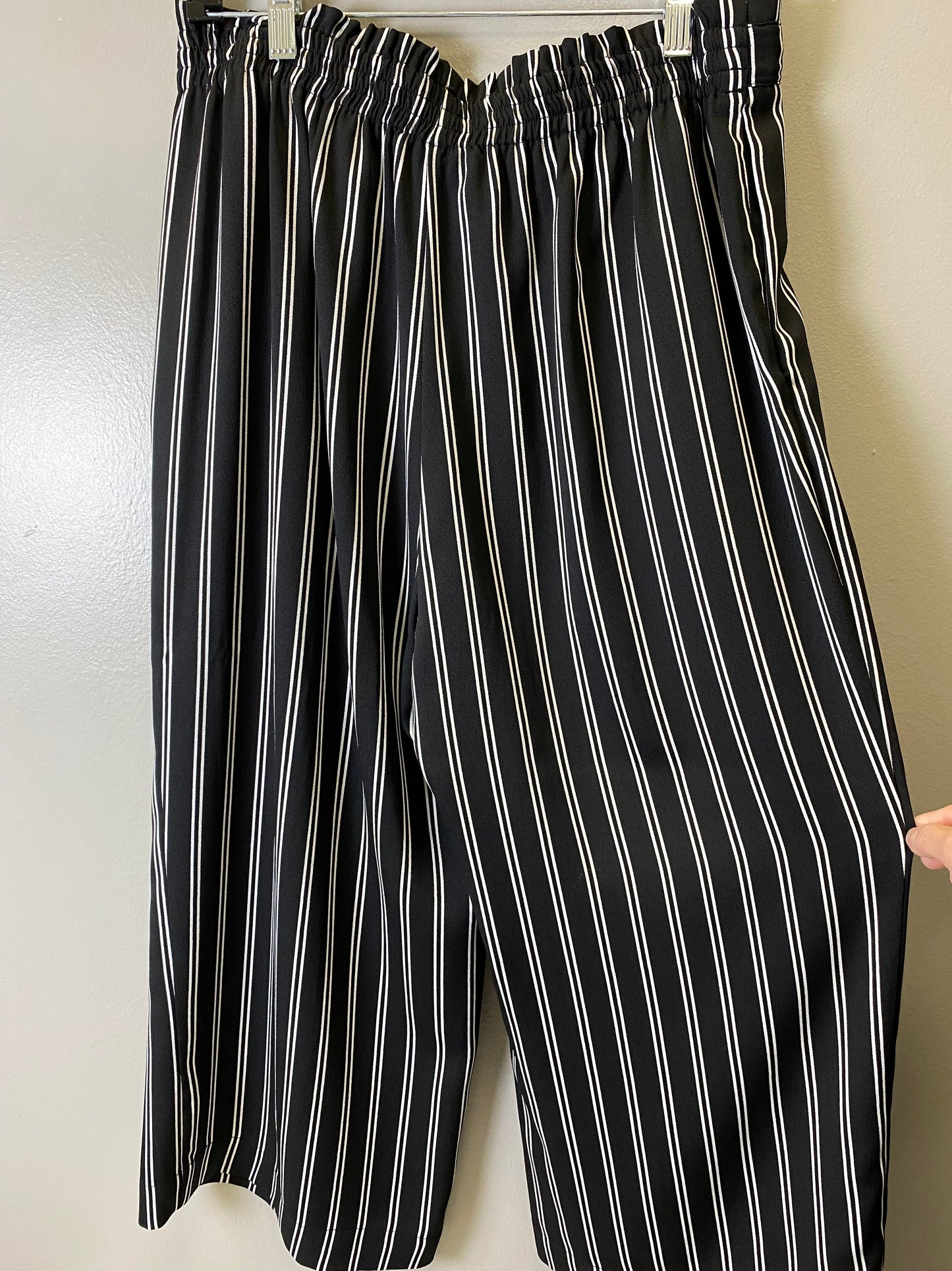 Pants Wide Leg By Dr2 In Striped Pattern, Size: 10