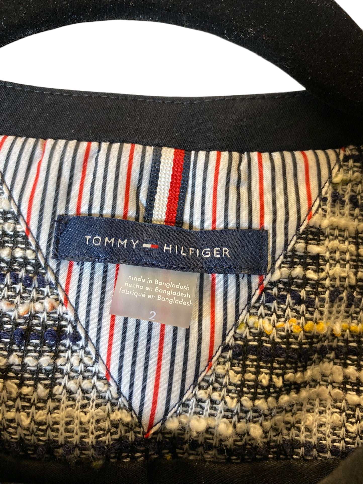 Blazer By Tommy Hilfiger In Multi-colored, Size: Xs