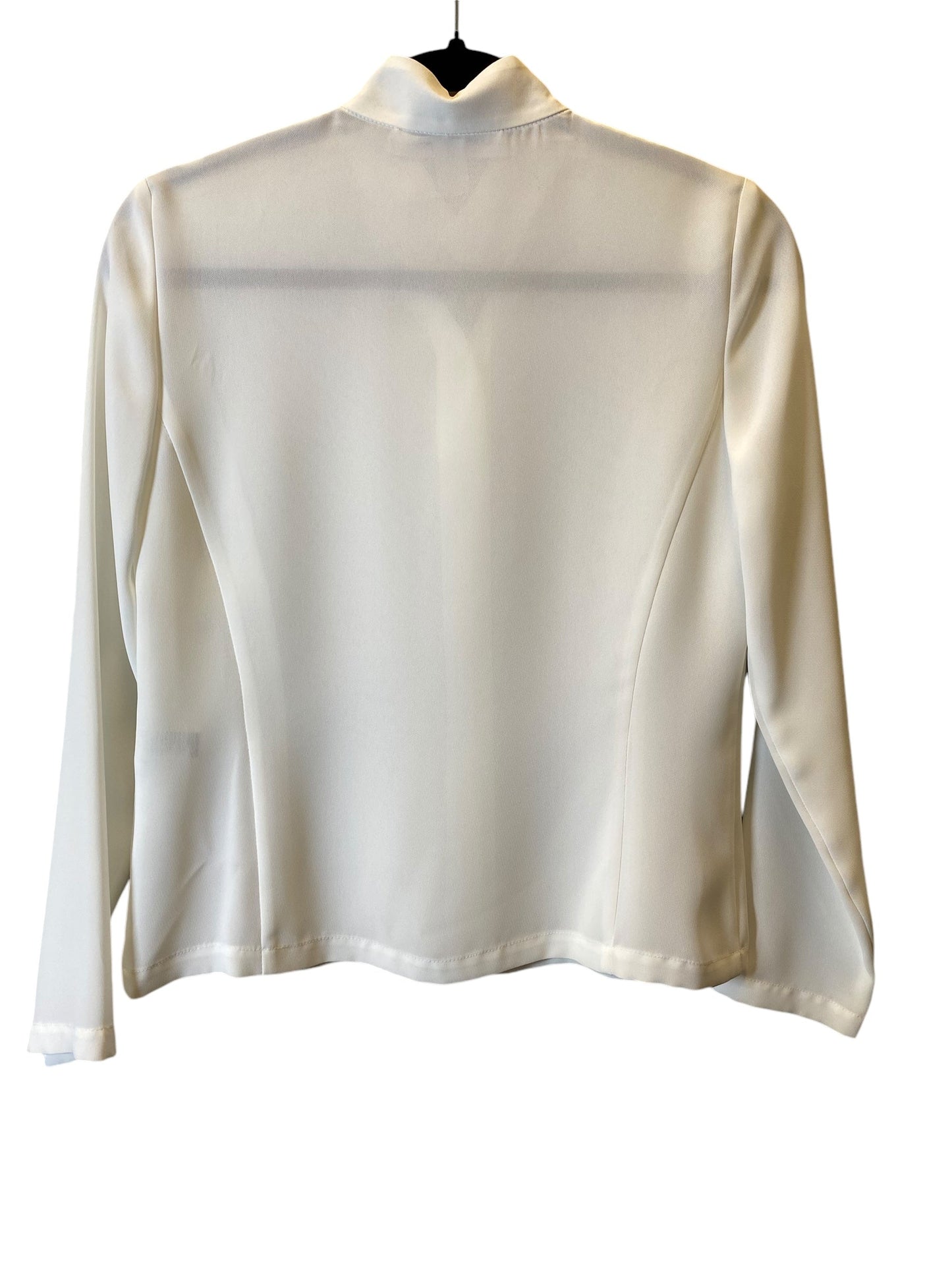 Blouse Long Sleeve By Josephine Chaus In Cream, Size: S