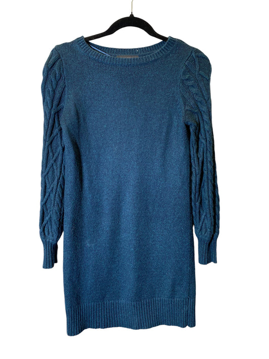 Tunic Long Sleeve By Banana Republic In Teal, Size: Xs