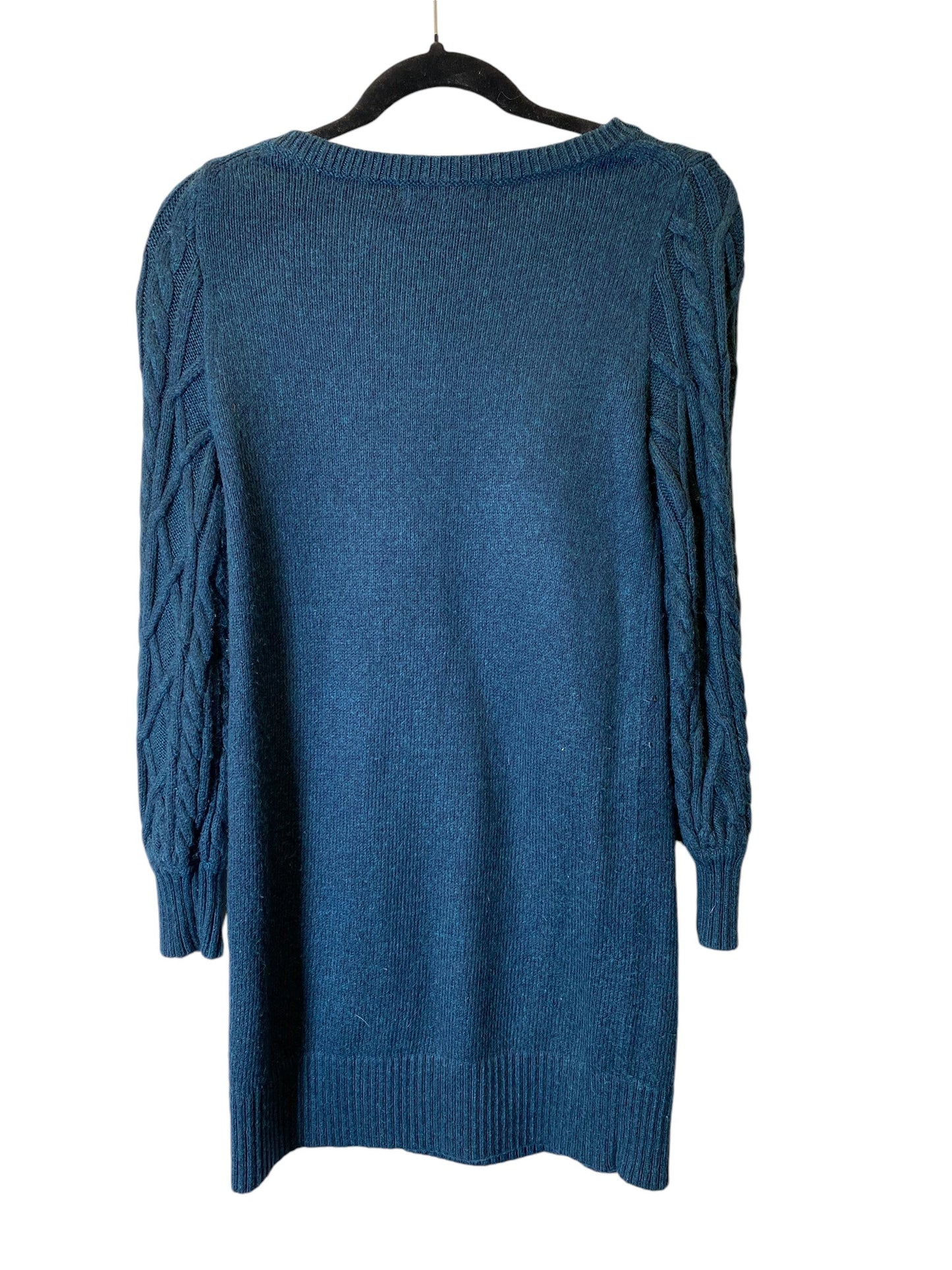 Tunic Long Sleeve By Banana Republic In Teal, Size: Xs