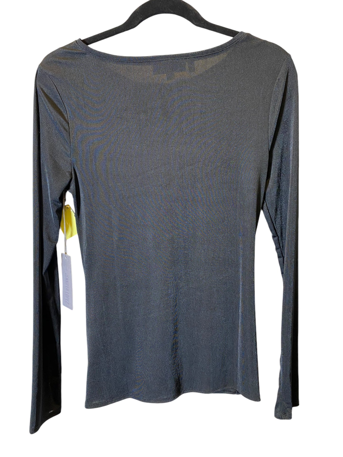 Top Long Sleeve By Jennifer Lopez In Black, Size: M