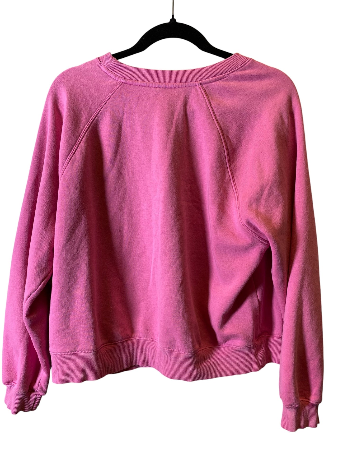 Sweatshirt Crewneck By Old Navy In Pink, Size: M