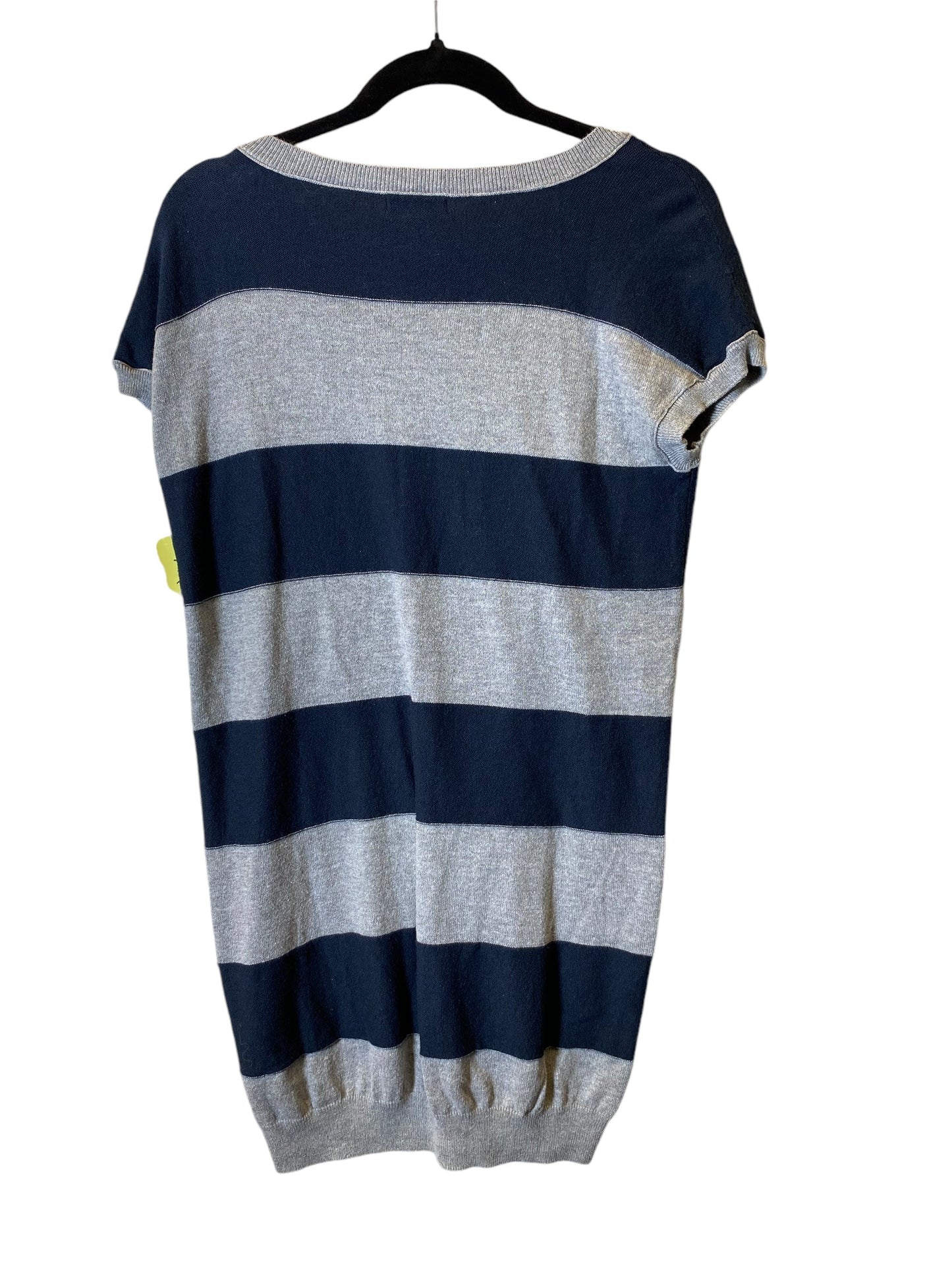 Dress Sweater By Gap In Blue & Grey, Size: S