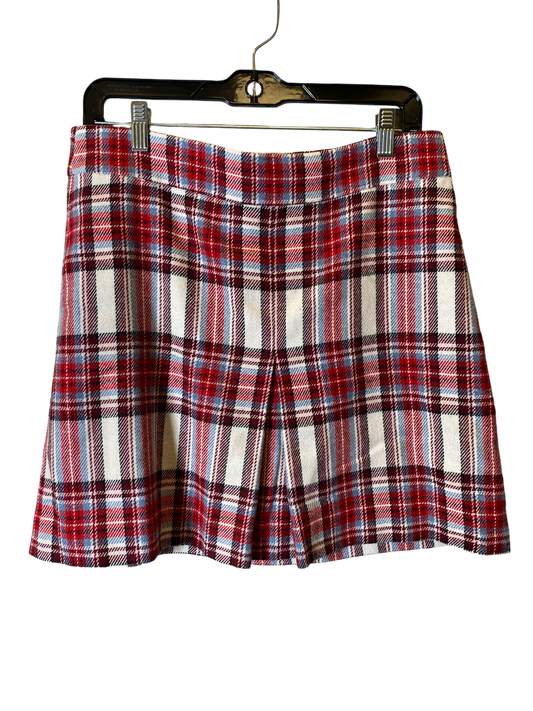 Skirt Mini & Short By J. Crew In Checkered Pattern, Size: 10