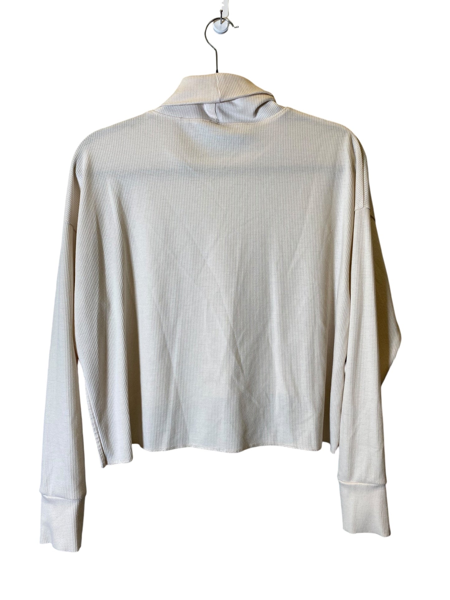 Top Long Sleeve By American Eagle In Cream, Size: Xs