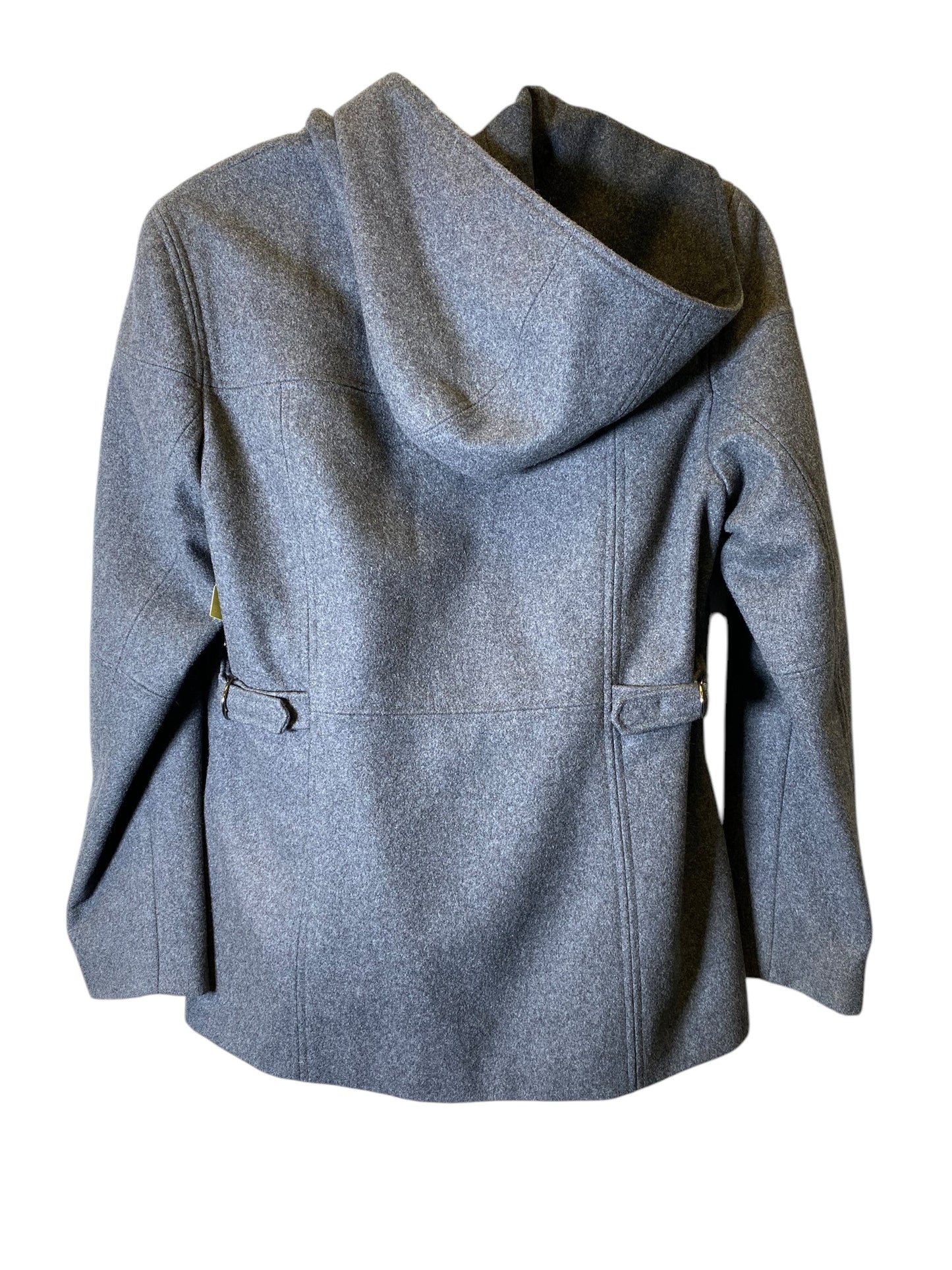 Coat Wool By Express In Grey, Size: 8