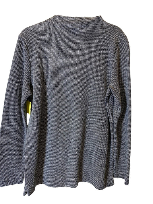 Sweater By Jones New York In Grey, Size: M