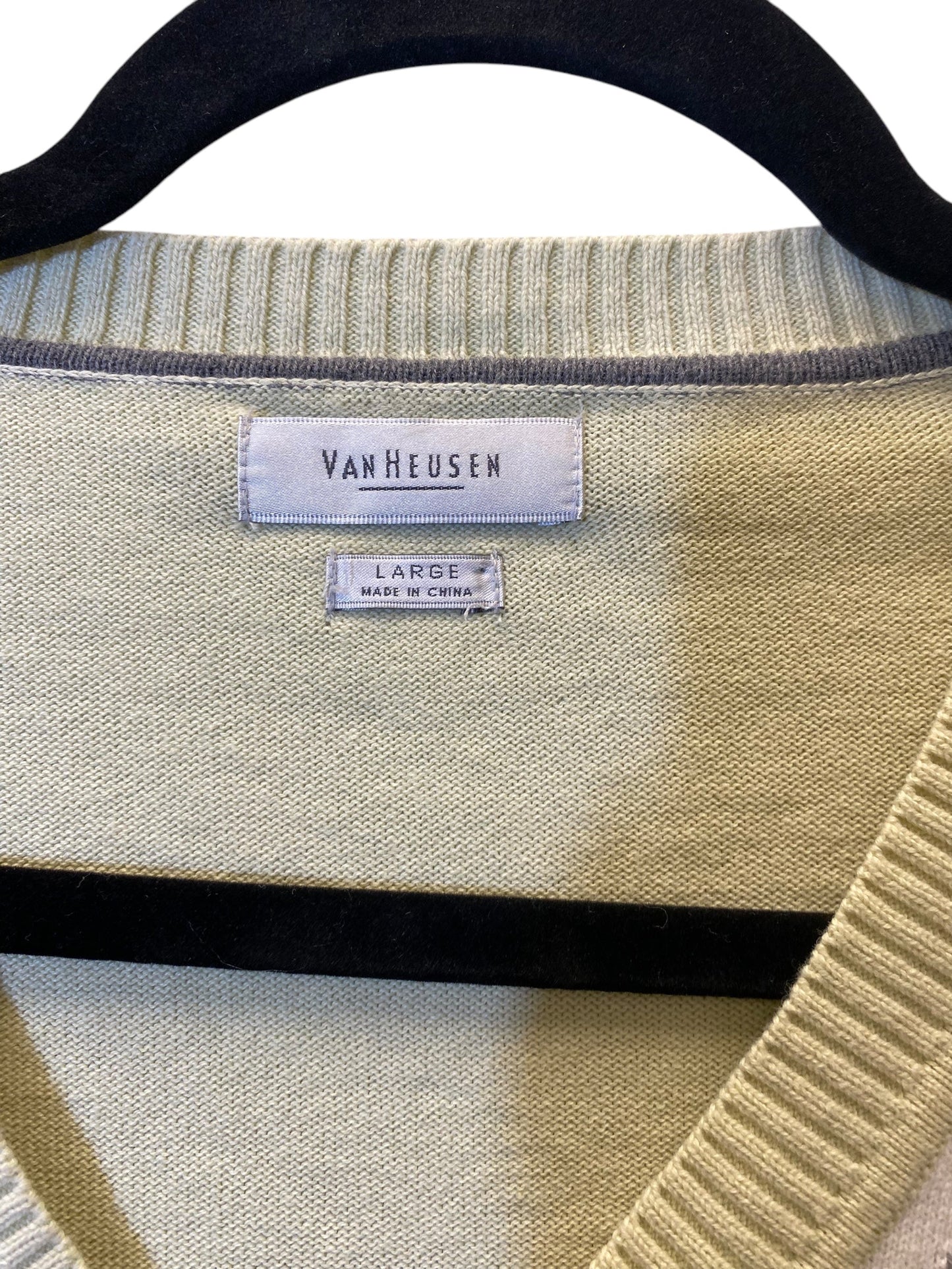 Sweater By Van Heusen In Multi-colored, Size: L