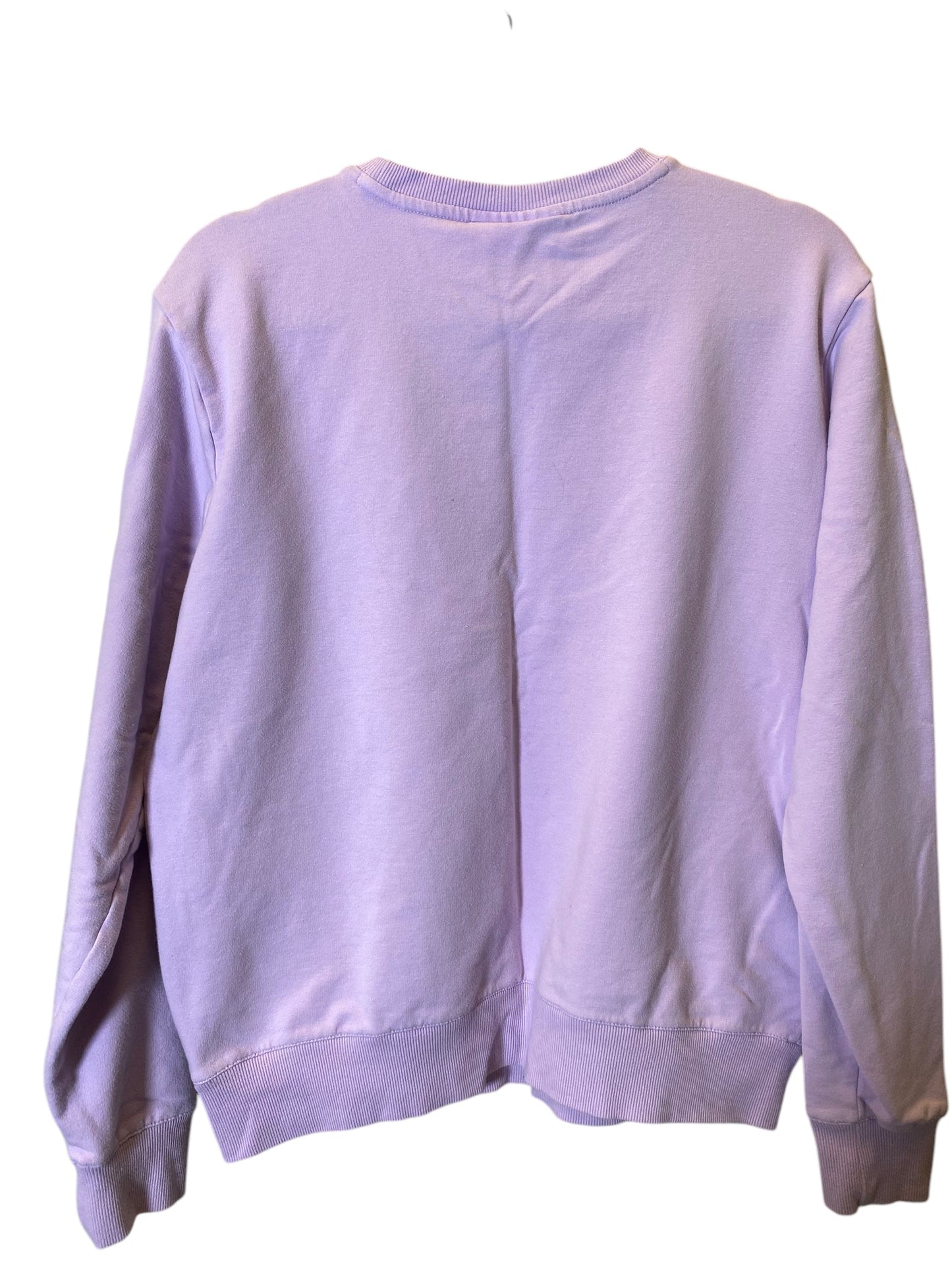 Sweatshirt Crewneck By Fila In Mauve, Size: L