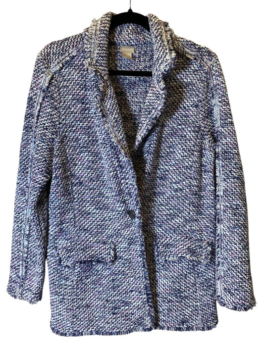 Jacket Other By Chicos In Multi-colored, Size: L