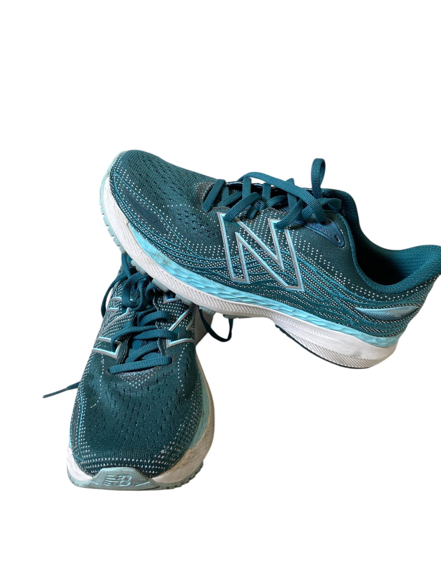 Shoes Athletic By New Balance In Teal, Size: 8.5