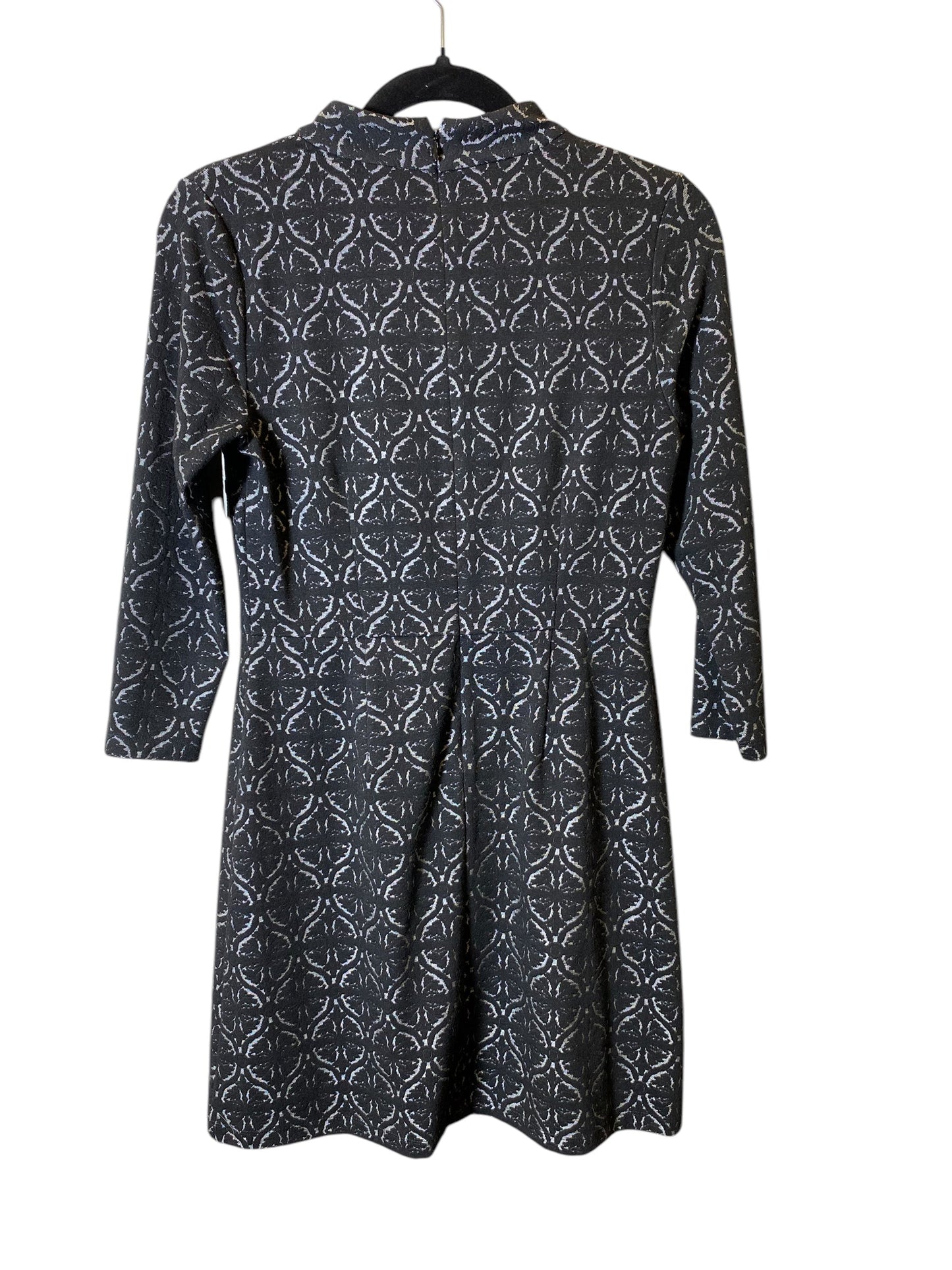 Dress Work By Loft In Black & Grey, Size: 2