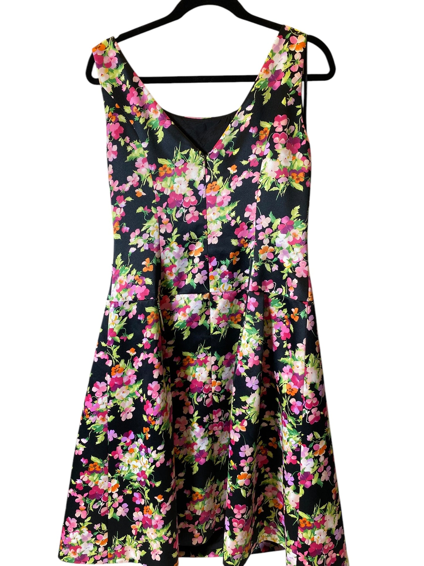 Dress Casual Midi By Talbots In Floral Print, Size: 10