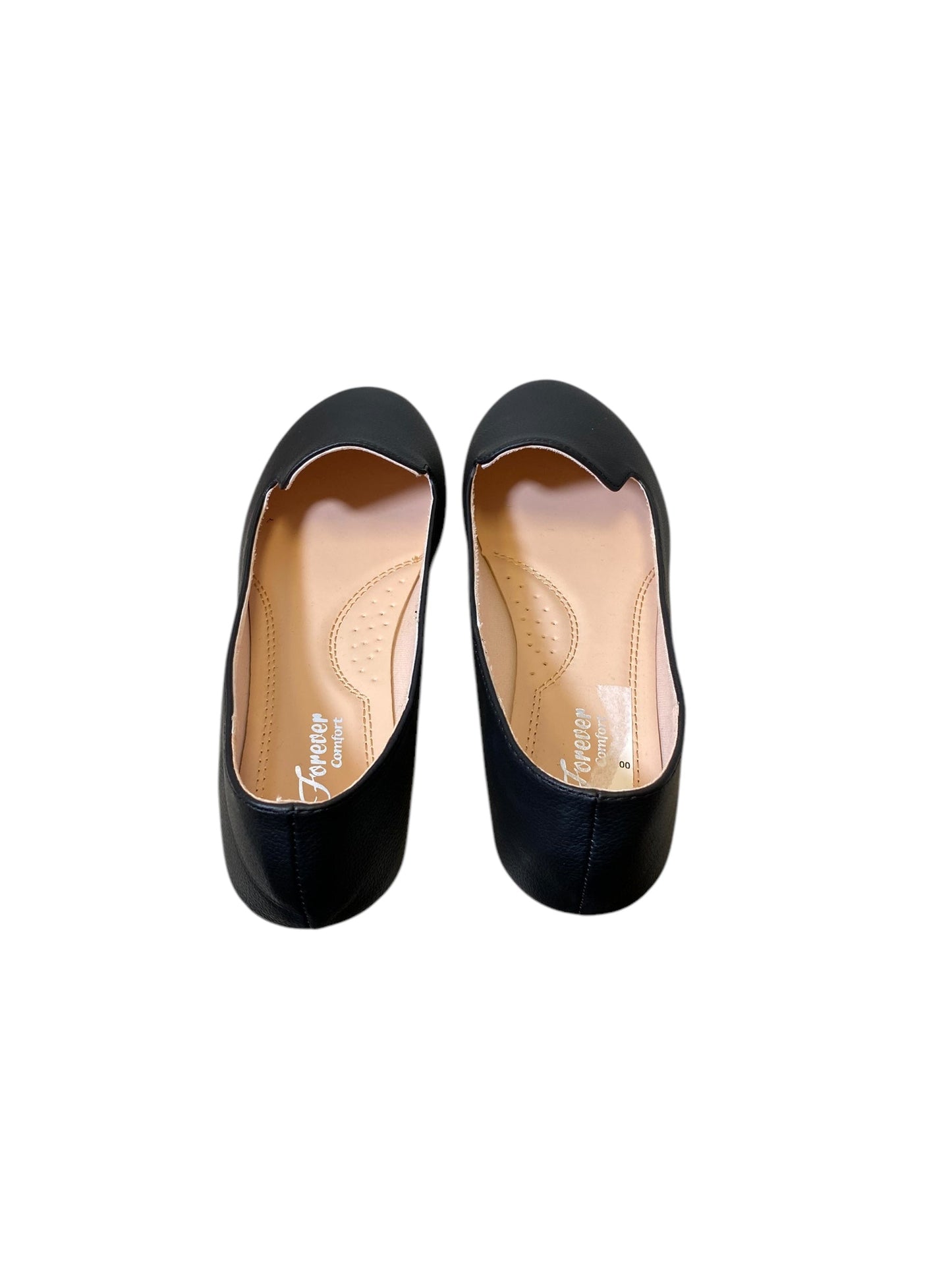 Shoes Flats By Forever In Black, Size: 10