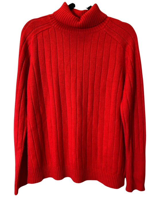 Sweater By Clothes Mentor In Red, Size: Xl