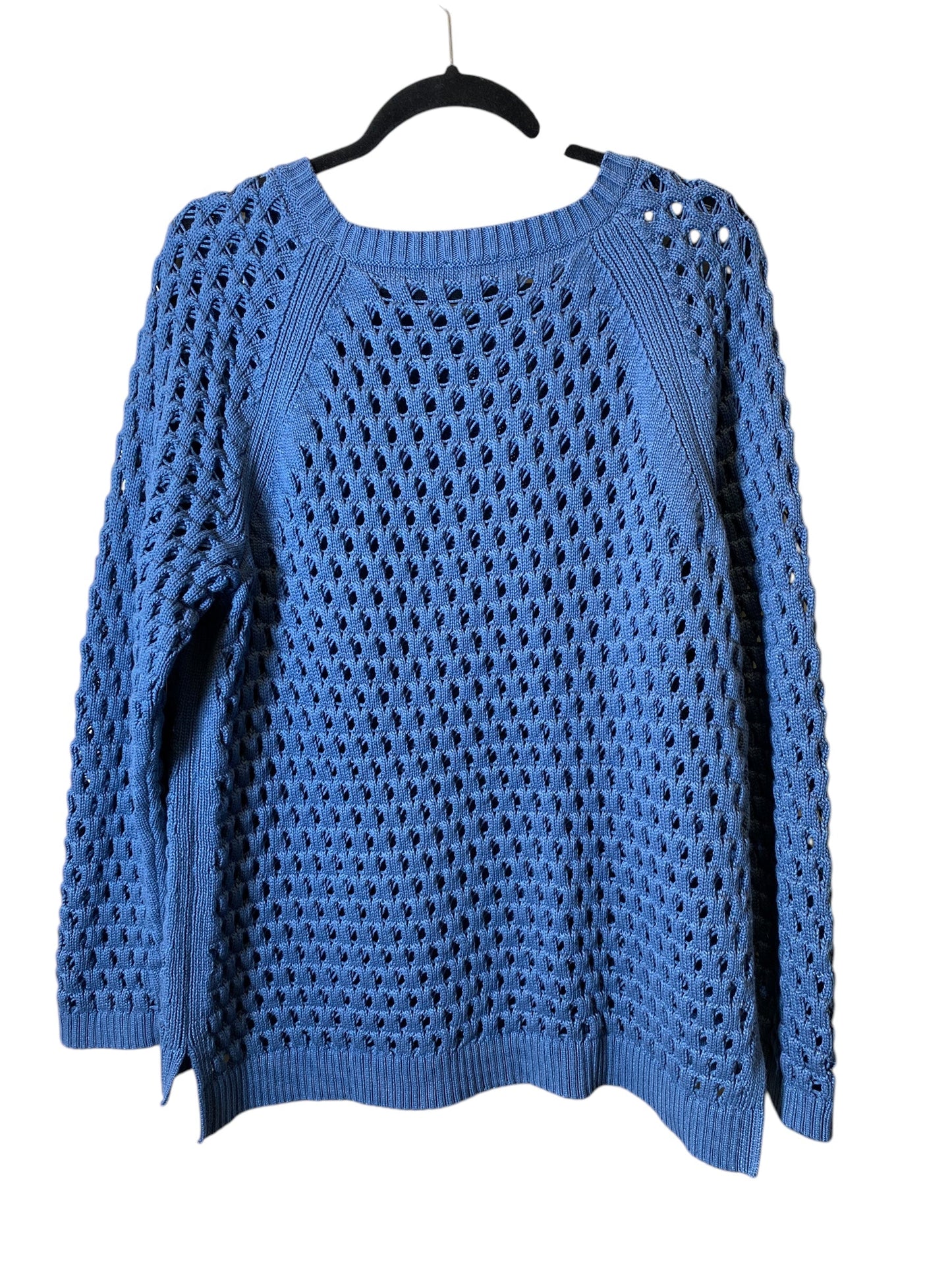 Sweater By Talbots In Blue, Size: Xl