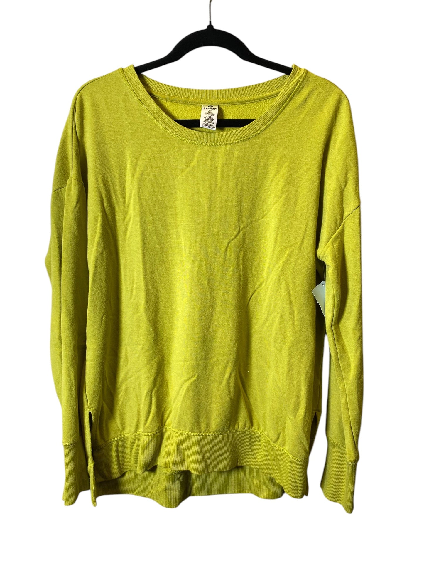 Sweater By 90 Degrees By Reflex In Green, Size: L