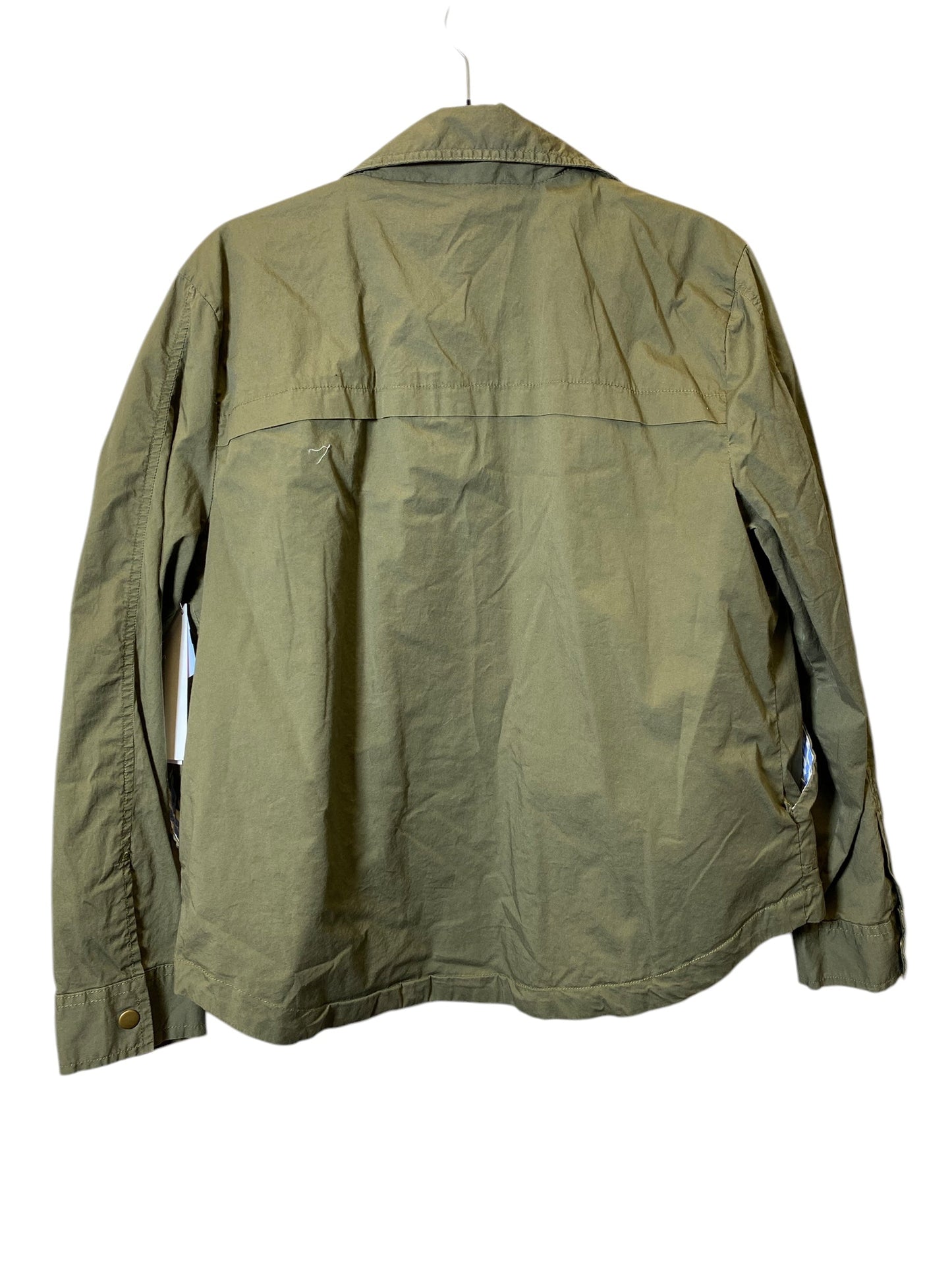 Jacket Moto By Cato In Green, Size: Xl