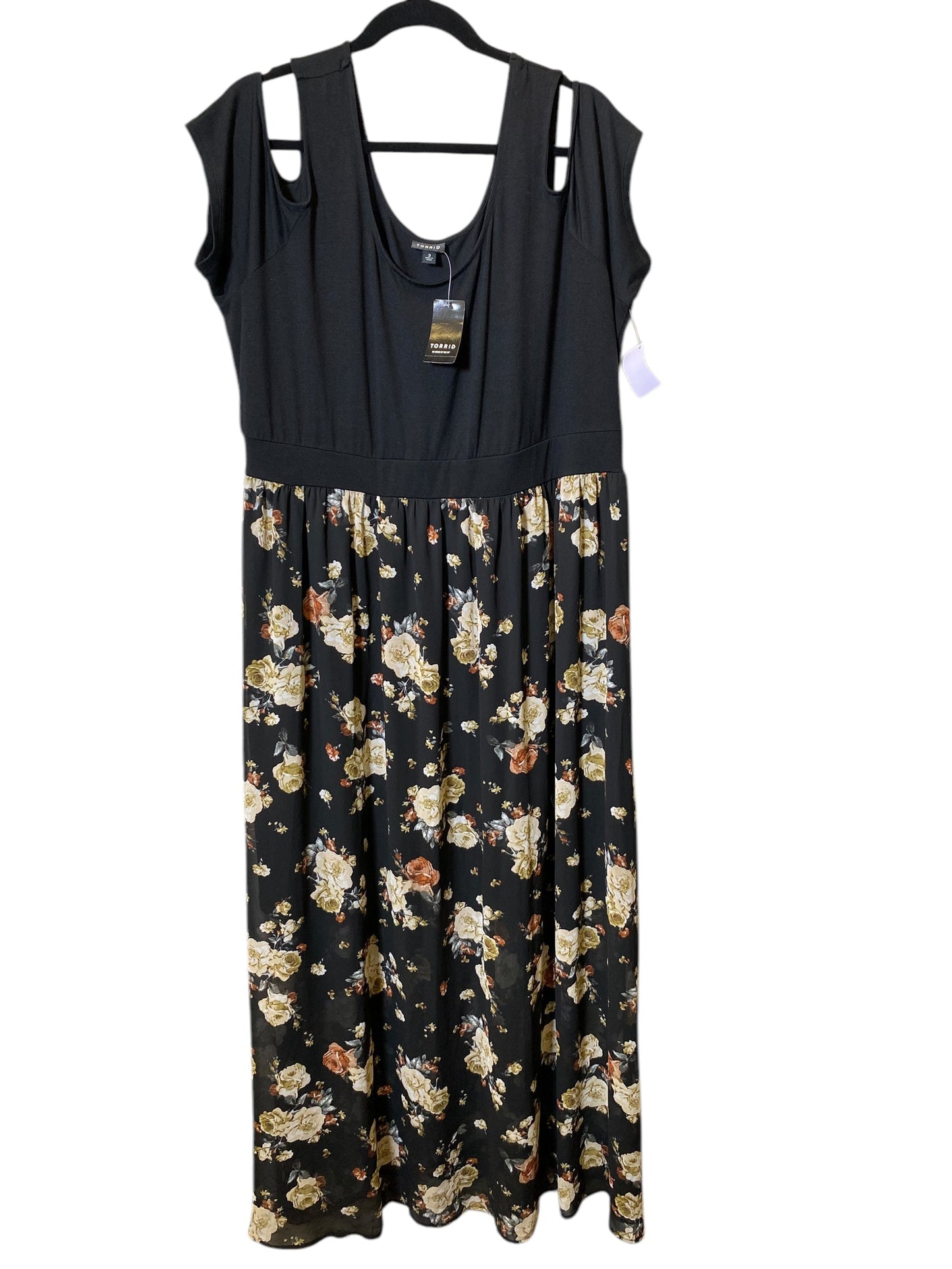 Dress Party Long By Torrid In Floral Print, Size: 3x