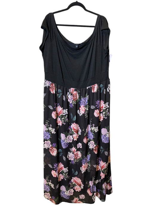 Dress Party Long By Torrid In Floral Print, Size: 3x