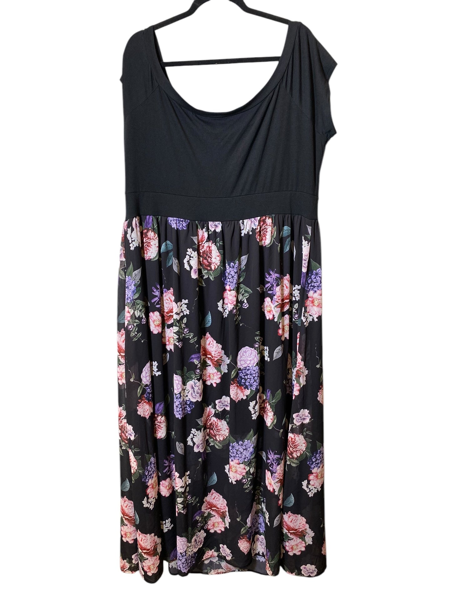 Dress Party Long By Torrid In Floral Print, Size: 3x