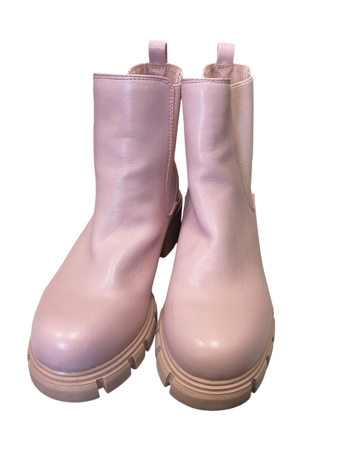 Boots Combat By Steve Madden In Pink, Size: 7.5