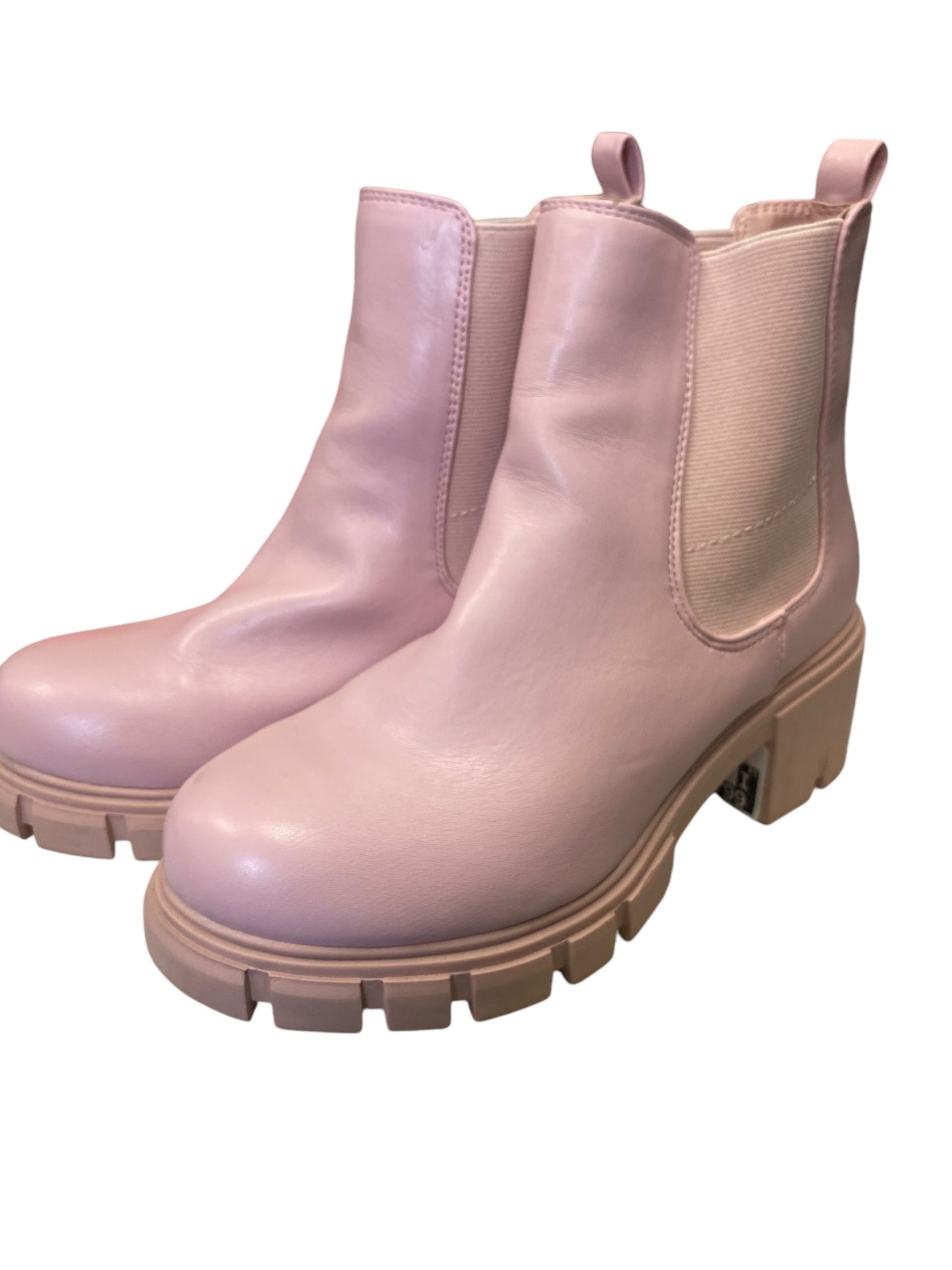 Boots Combat By Steve Madden In Pink, Size: 7.5