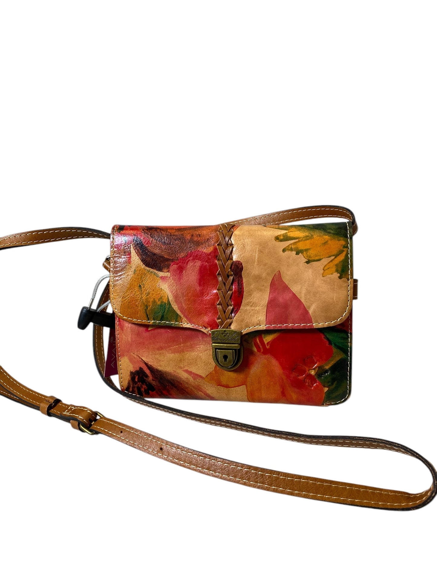 Crossbody Leather By Patricia Nash, Size: Medium