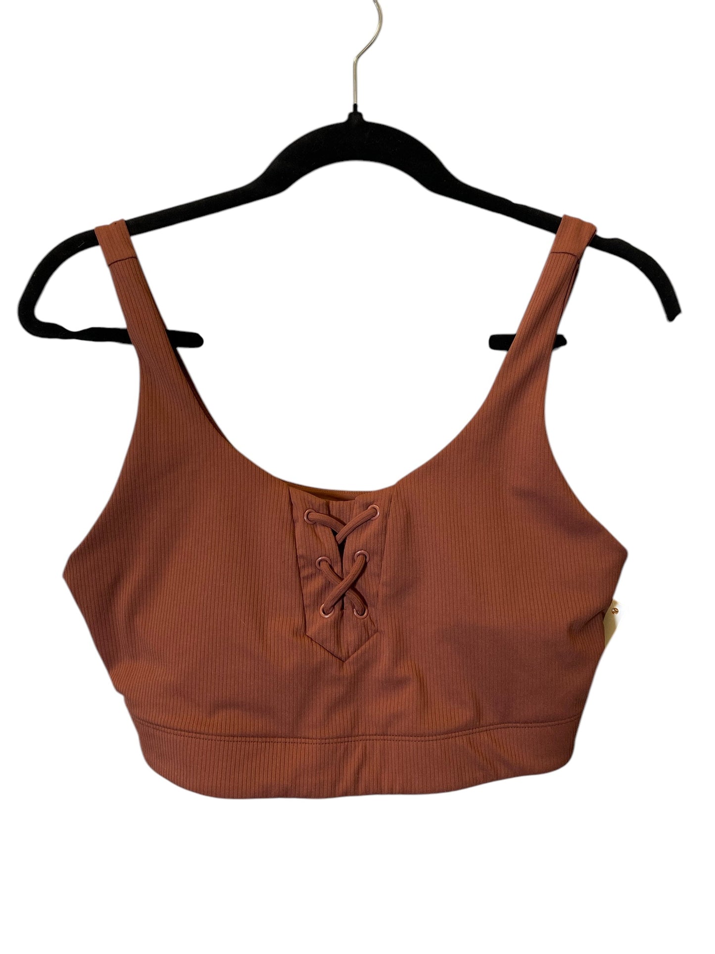 Athletic Bra By Joy Lab In Bronze, Size: L