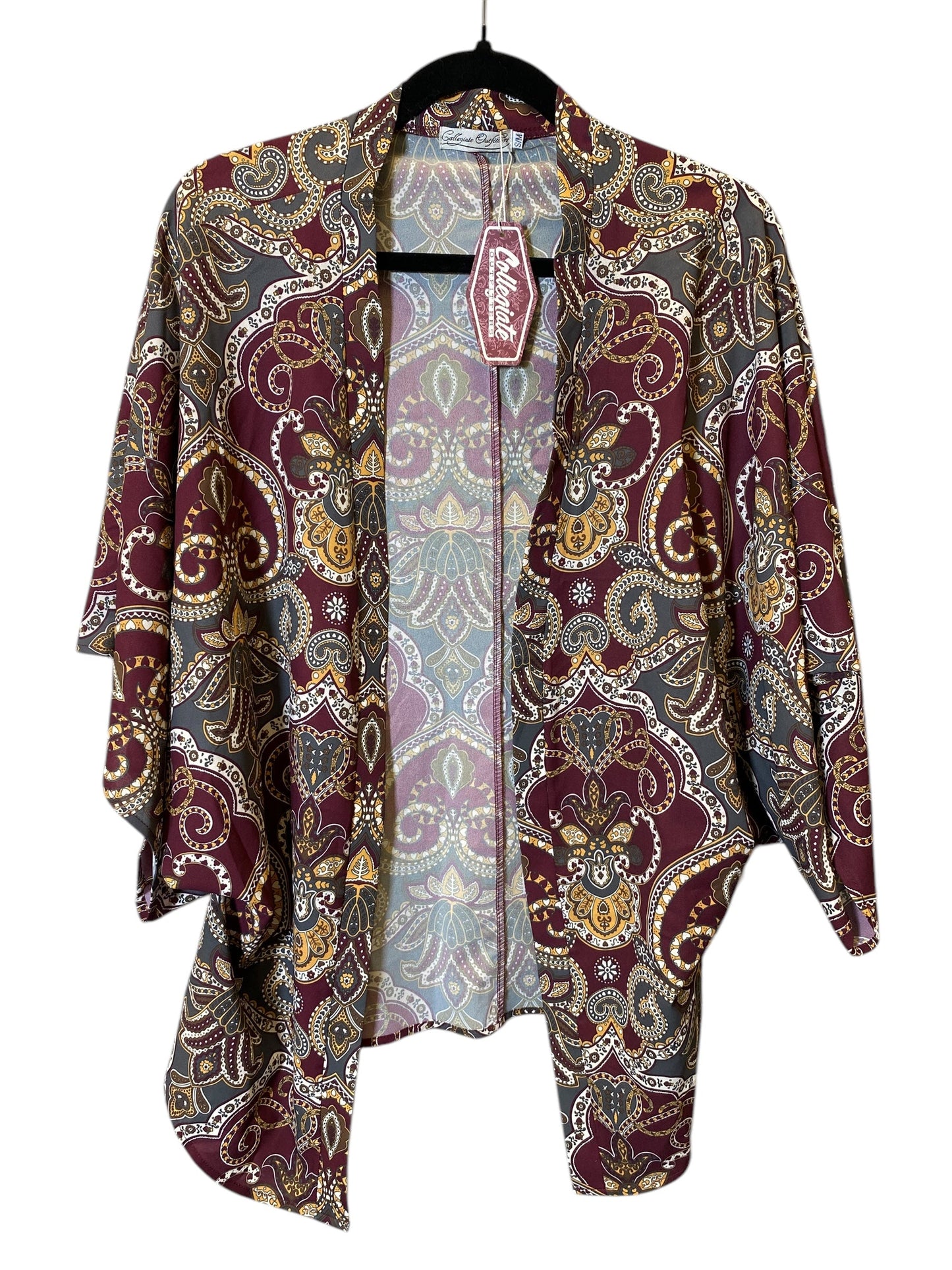 Kimono By Cmc In Paisley Print, Size: M