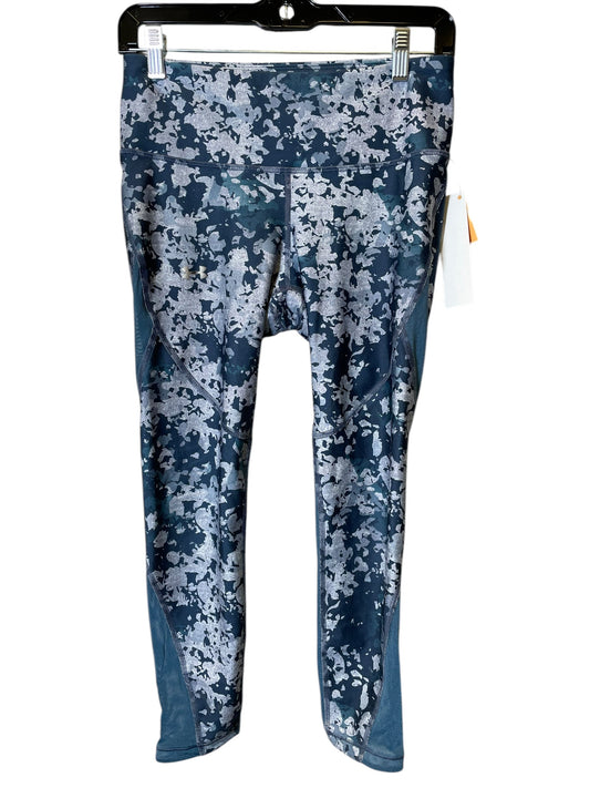 Athletic Leggings By Under Armour In Camouflage Print, Size: M