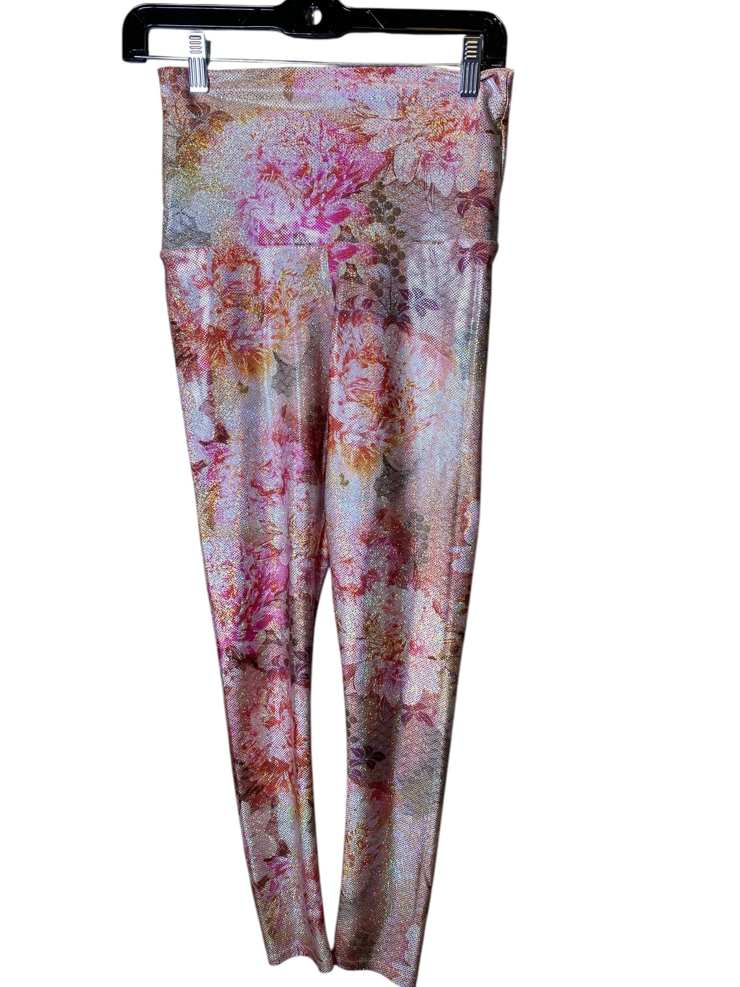 Athletic Leggings By Cmc In Floral Print, Size: M