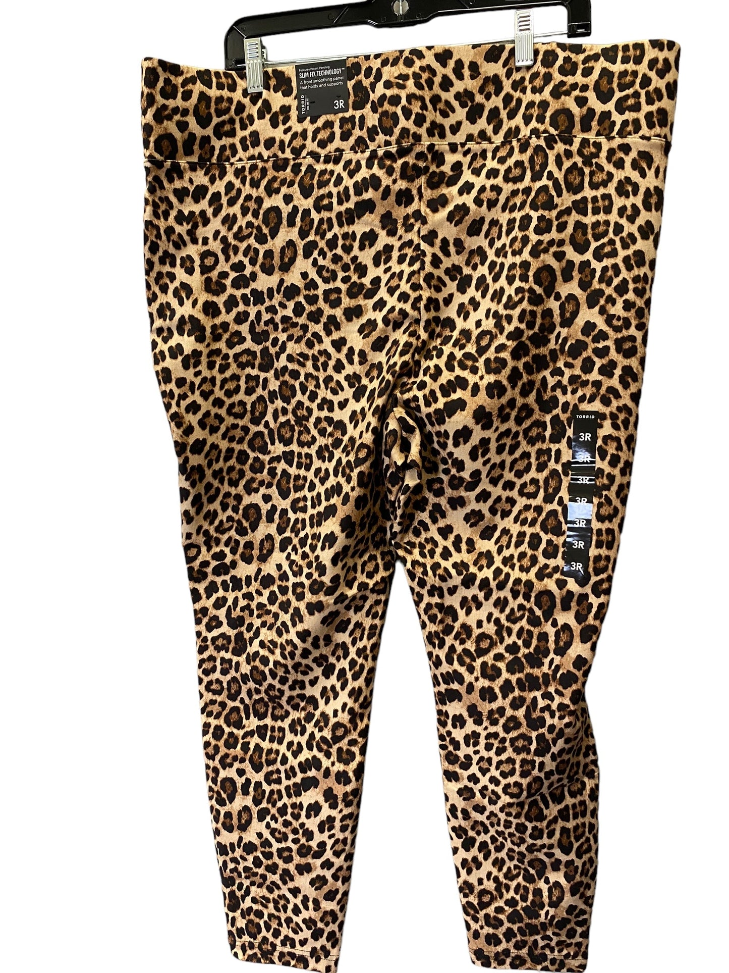 Athletic Leggings By Torrid In Animal Print, Size: 3x