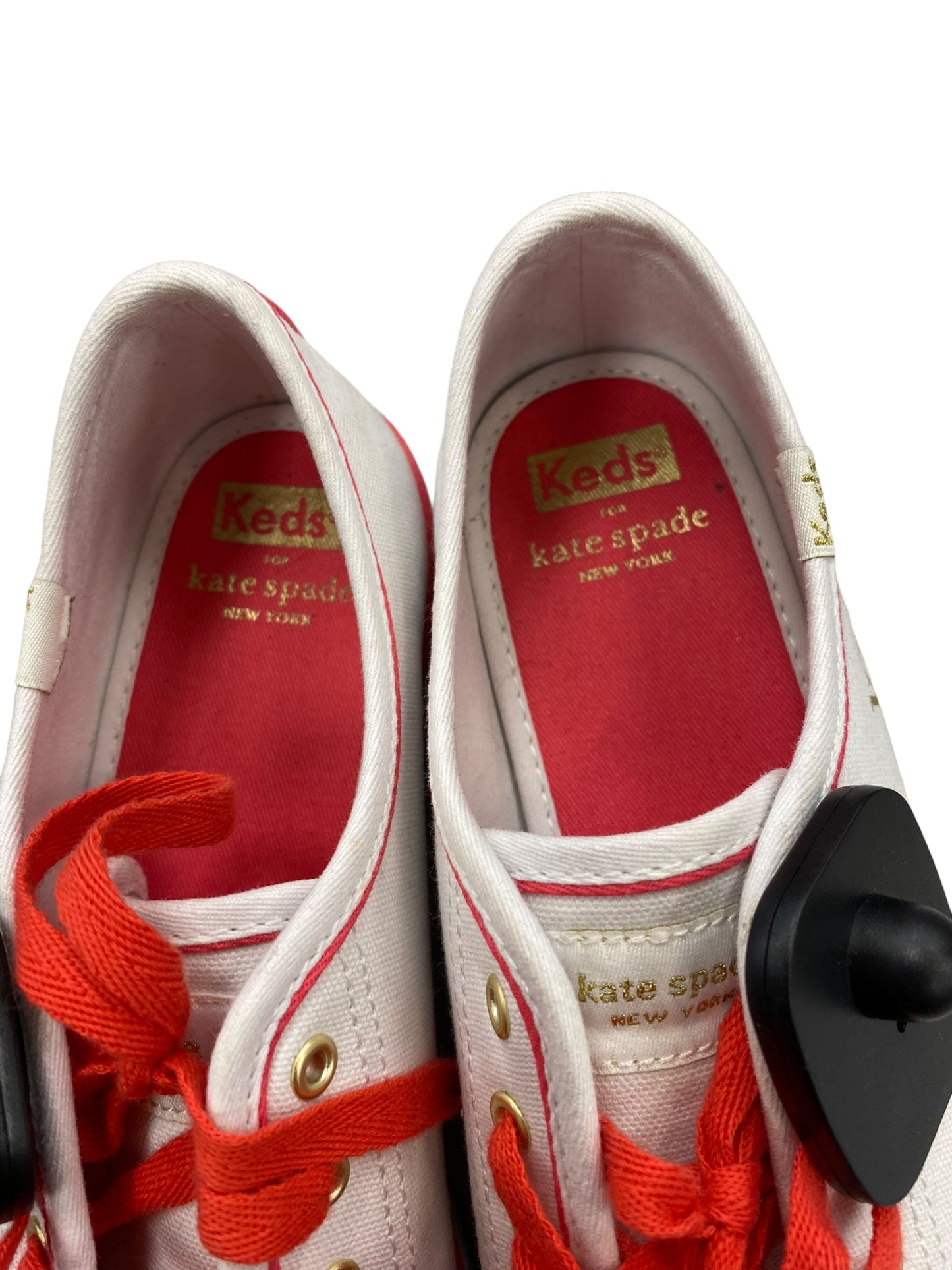 Shoes Sneakers By Keds In Pink & White, Size: 7.5