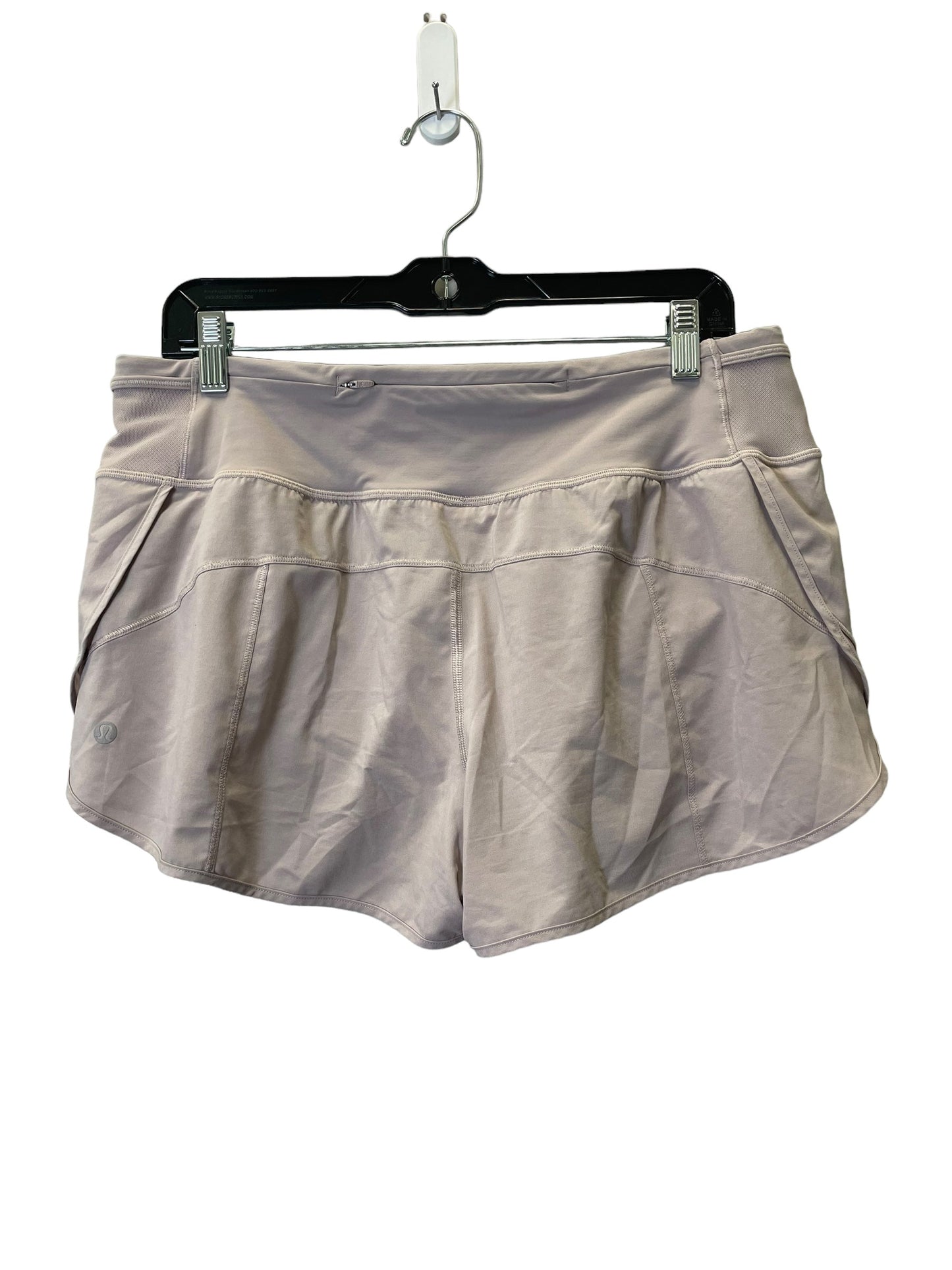 Athletic Shorts By Lululemon In Mauve, Size: 10