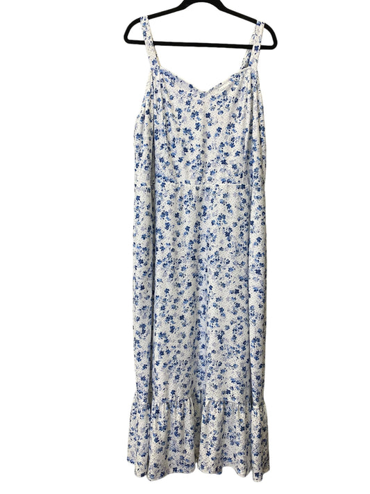 Dress Casual Maxi By Lane Bryant In Floral Print, Size: 3x