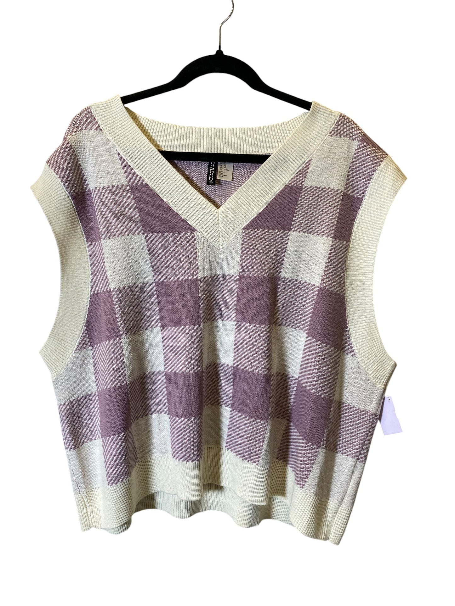 Vest Other By Divided In Purple & White, Size: Xl