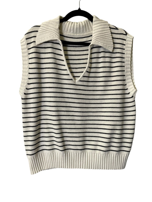 Vest Other By Cmc In Striped Pattern, Size: Xl