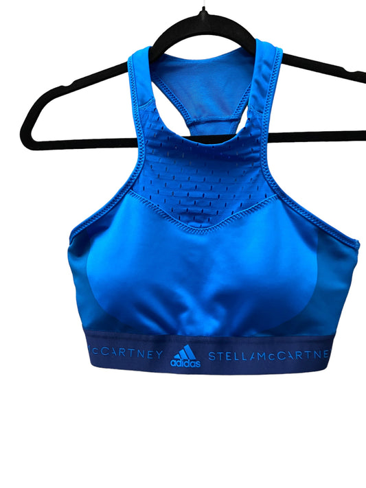 Athletic Bra By Adidas In Blue, Size: M