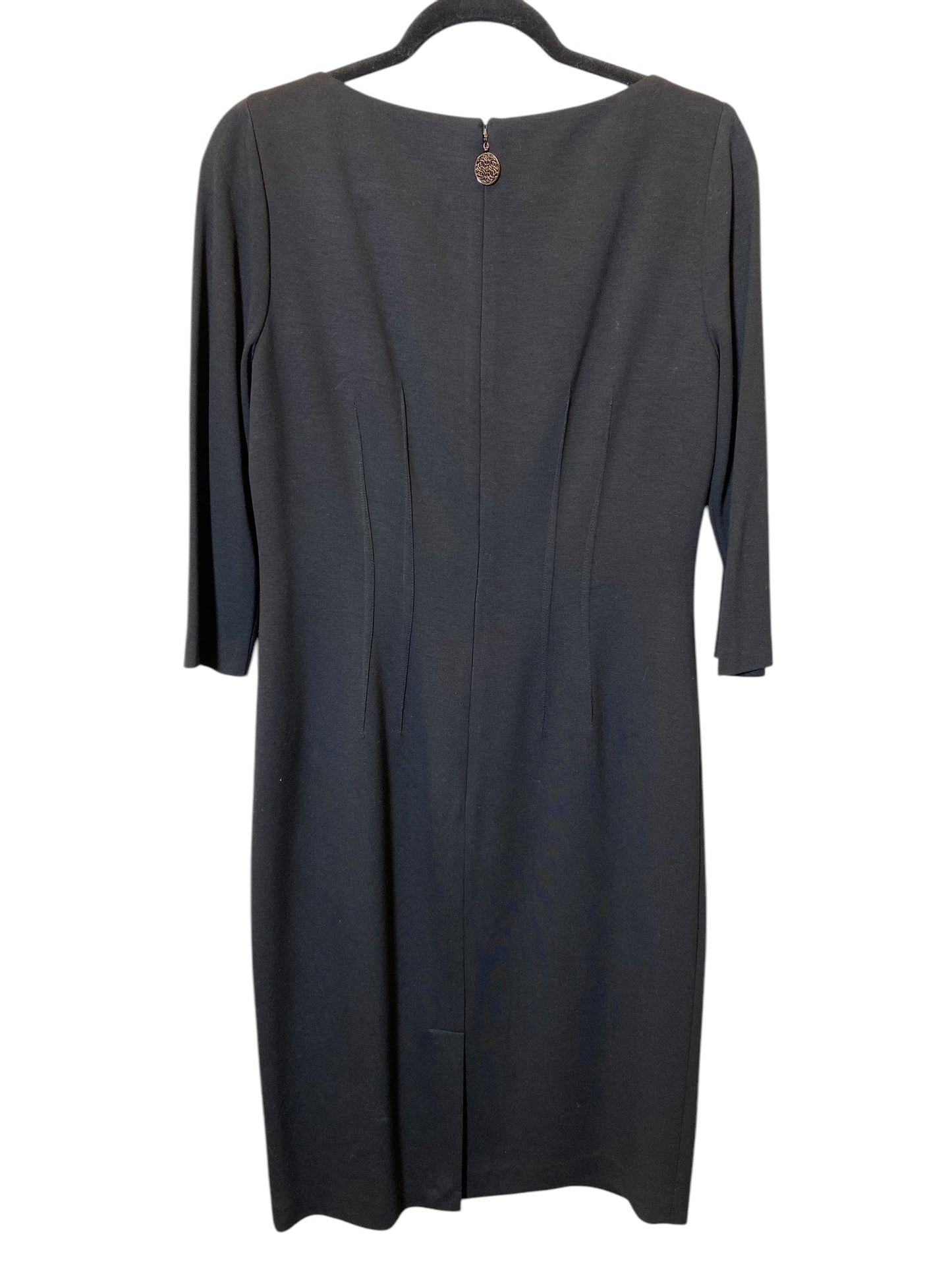 Dress Casual Midi By Elie Tahari In Black, Size: 8