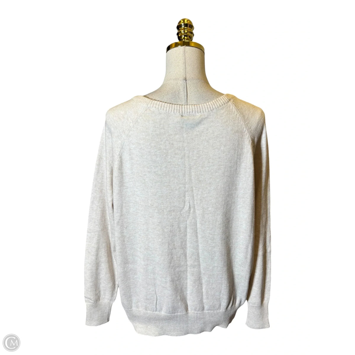 Sweater By Torrid In Cream, Size: L