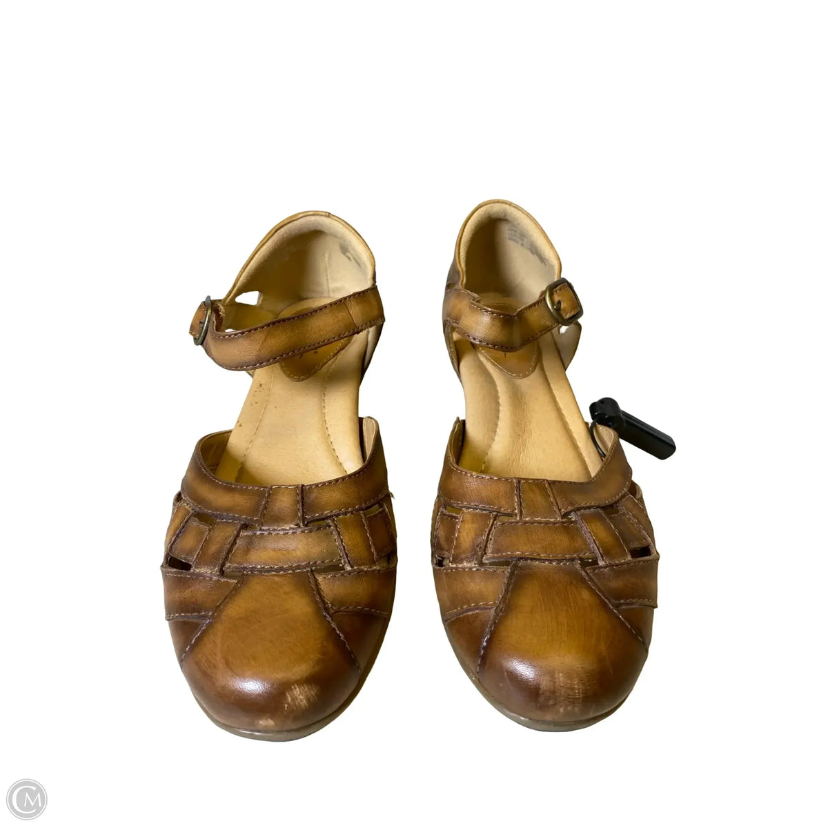 Shoes Heels Block By Earth In Brown, Size: 8