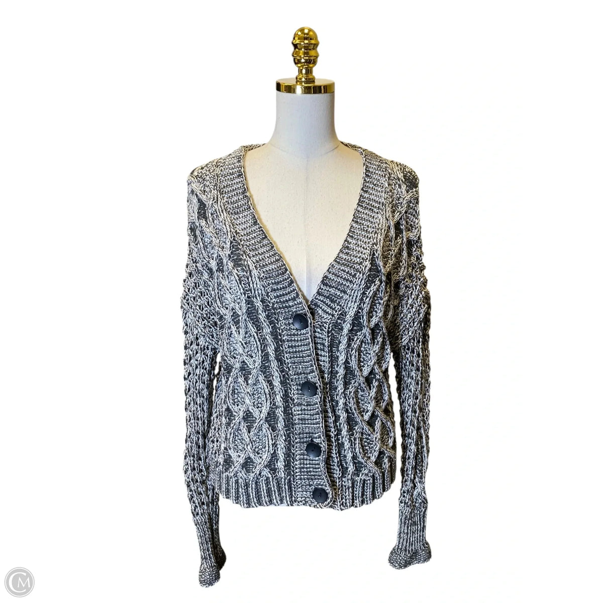 Cardigan By Eesome In Grey, Size: M