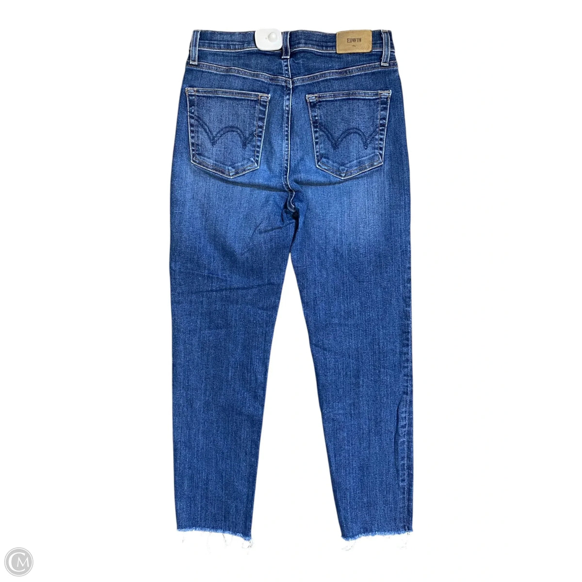 Jeans Designer By Edwin In Blue Denim, Size: 4