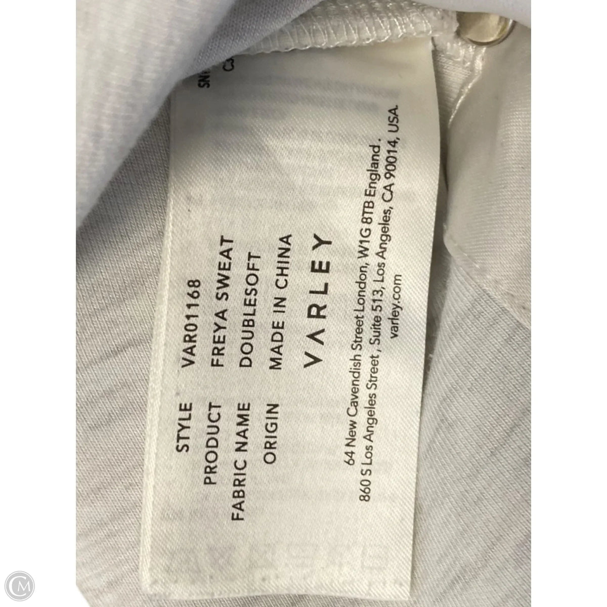 Sweater By Varley In Grey, Size: S