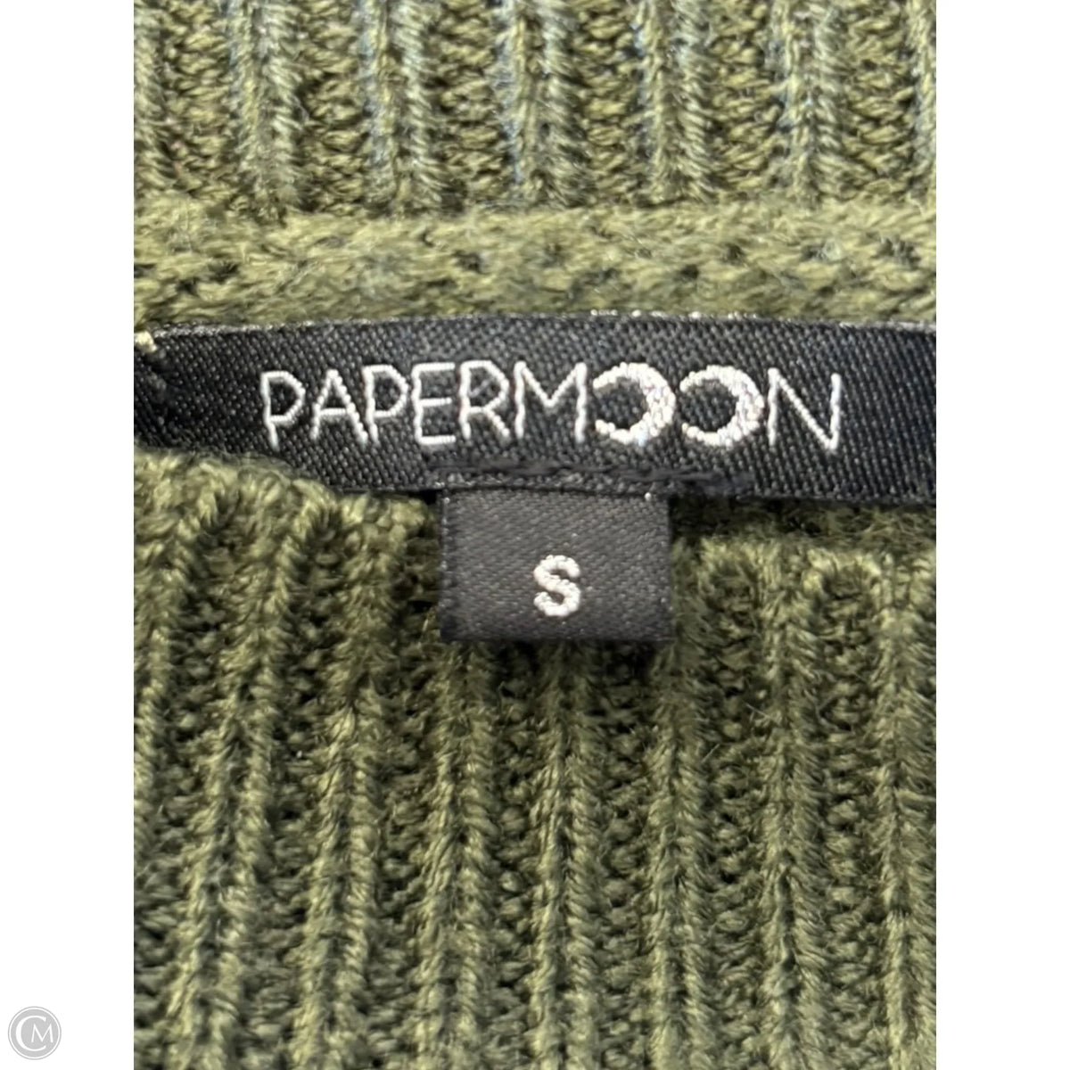 Sweater By Papermoon In Green, Size: S