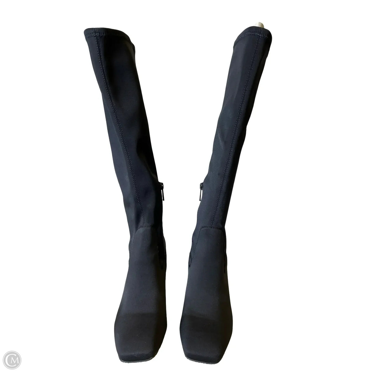 Boots Knee Heels By Donald Pliner In Black, Size: 8