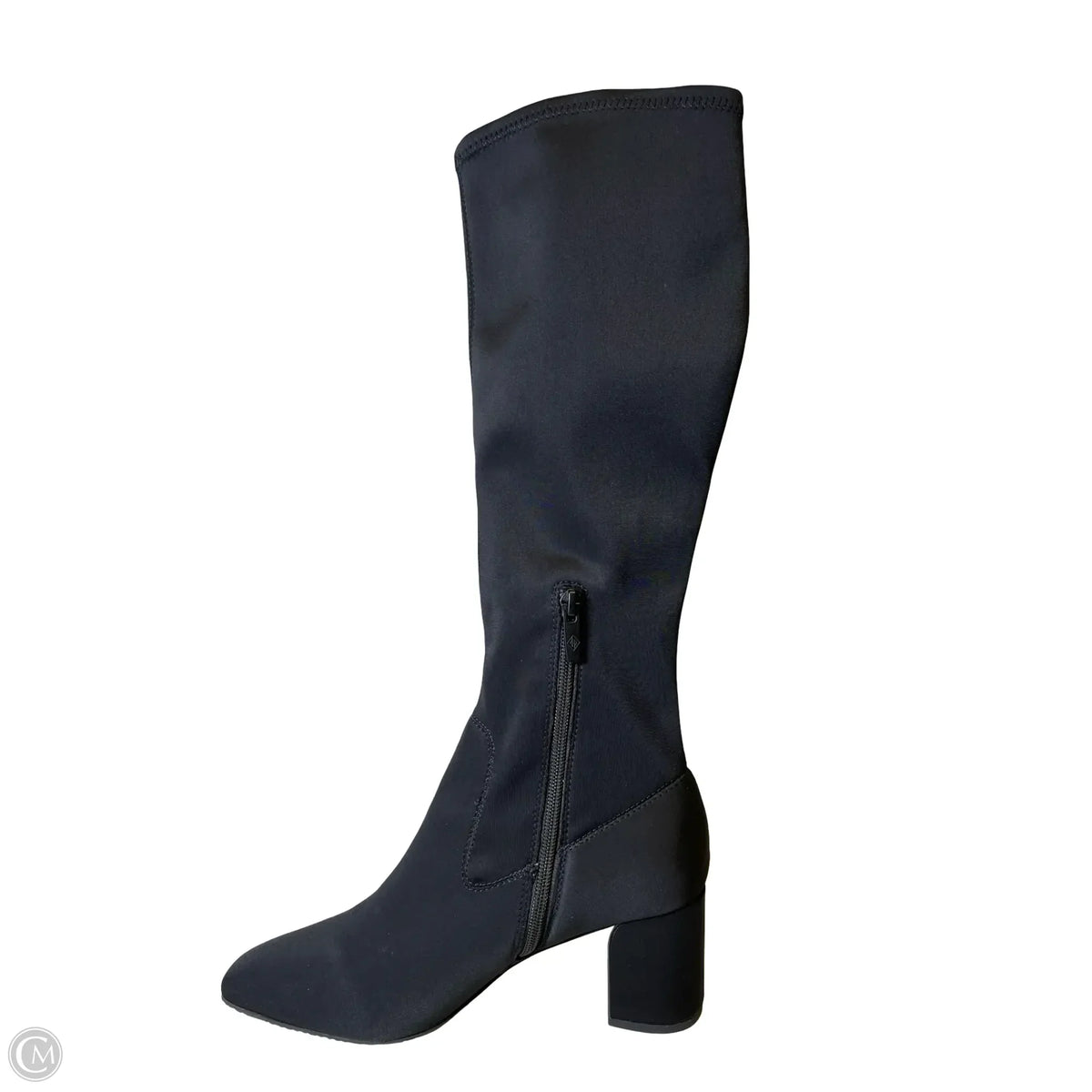 Boots Knee Heels By Donald Pliner In Black, Size: 8