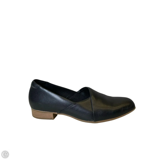 Shoes Flats By Clarks In Black, Size: 10